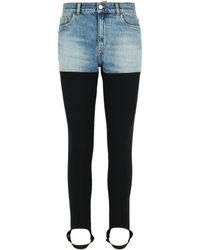 Coperni - Two-Tone Organic Cotton Pantaloe - Lyst