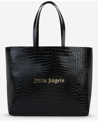 Palm Angels - Leather Tote Bag - Lyst