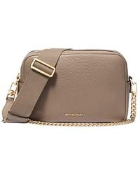 Michael Kors - 'Bryant' Shoulder Bag With Logo Lettering On The Front And Chain Shoulder Strap - Lyst