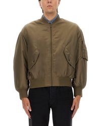 Saint Laurent - Water-repellent Bomber Jacket - Lyst