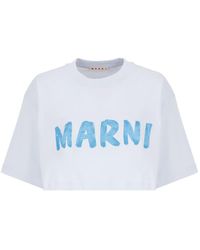 Marni - T-Shirts And Polos Light - Lyst