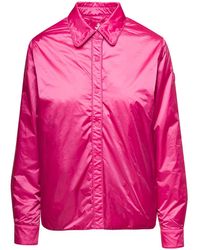 Save The Duck - Fucsia Anaya Jacket In Nylon Woman - Lyst