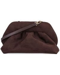 THEMOIRÈ - Tia Suede Clutch - Lyst