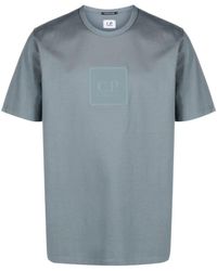 C.P. Company - Metropolis Series Mercerized Jersey Logo Badge T-shirt Clothing - Lyst