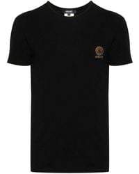 Versace - T-shirts And Polos Black - Lyst