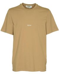 MSGM - T-Shirts And Polos - Lyst
