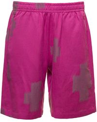 Needles - Fuchsia Shorts With All-Over Cactus Print - Lyst