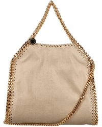 Stella McCartney - Falabella Mini Tote Bag With-Chain - Lyst