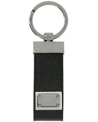 Dolce & Gabbana - Keychain With Logo Tag - Lyst