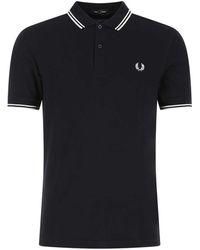 Fred Perry - Twin Tipped Polo T Shirt - Lyst