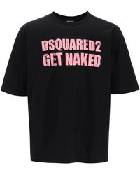 DSquared² - And Cotton T-Shirt - Lyst