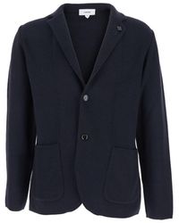 Lardini - Jacket With Classic Lapels And Button Fastening - Lyst