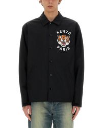 KENZO - Quilted Coach Jacket ' Lucky Tiger' - Lyst