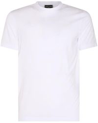 Giorgio Armani - Viscose Blend T-Shirt - Lyst