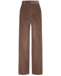 Brunello Cucinelli - Corduroy Trousers - Lyst