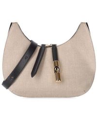 Furla - Goccia S Natural Shoulder Bag - Lyst