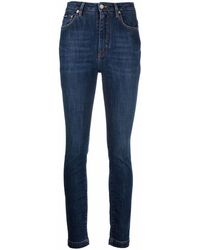 Dolce & Gabbana High-rise Skinny Jeans - Blue