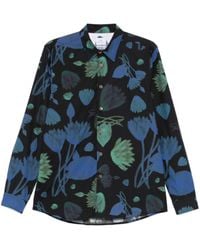 Paul Smith - Printed Cotton Shirt - Lyst