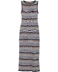Missoni - Ssleeveless Long Dress - Lyst