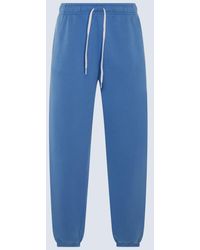 Polo Ralph Lauren - Summer Blue Cotton Blend Track Pants - Lyst