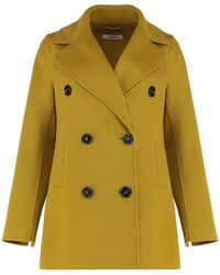 Max Mara - Caban Virgin Wool Coat - Lyst