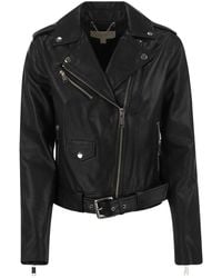 Michael Kors Leather jackets for Women | Black Friday Sale up to 81% | Lyst