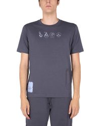 McQ T-shirt With Logo Patch - Multicolour