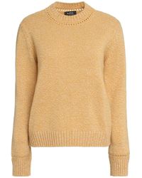 A.P.C. - Margery Virgin Wool Crew-neck Sweater - Lyst