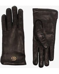 Gucci Gloves Maya Logo Accessories - Black