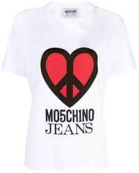 Moschino Jeans - Tshirt - Lyst