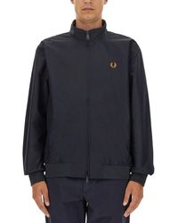 Fred Perry - Jacket With Logo - Lyst
