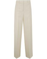 Jil Sander - 61 Aw 32 Wide Leg Tailored Trousers - Lyst