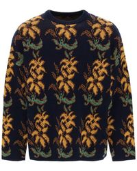 Etro - Sweater With Floral Pattern - Lyst