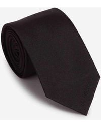 Balenciaga - Silk Plain Tie - Lyst
