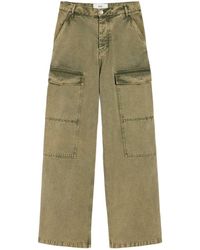 Ami Paris - Loose/Large Cargo Wide Fit Jeans - Lyst
