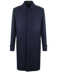 Fay - Wool And Cashmere Coat - Lyst