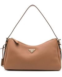 Prada - Aimée Medium Leather Shoulder Bag - Lyst