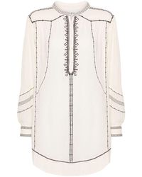 Isabel Marant - Embroidered Blouse - Lyst