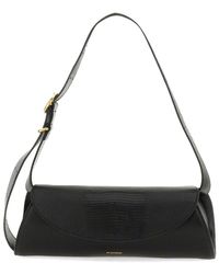 Jil Sander - Small Cannolo Foldover Top Clutch Bag - Lyst