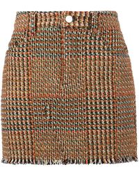 Stella McCartney - Wool Mini Skirt - Lyst