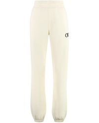 Off-White c/o Virgil Abloh - Ow-print Cotton Track Pants - Lyst