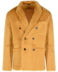 Tom Ford - Caramel Cashmere Blend Sweater - Lyst