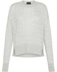 Peuterey - New Forizia Braided Cotton Sweater - Lyst