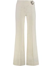 Versace Jeans Couture - Straight-Leg Trousers - Lyst