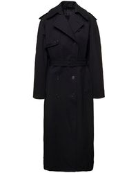 Balenciaga - Garde-Robe Hourglass Trench Coat - Lyst