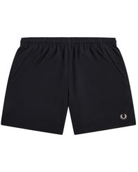 Fred Perry - Bermuda With Logo - Lyst