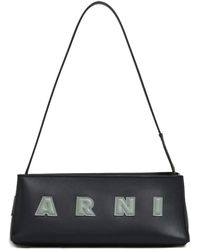 Marni - Calf Leather Shoulder Bags - Lyst