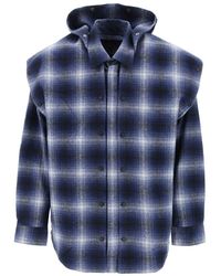 Y. Project - Flannel Overshirt - Lyst
