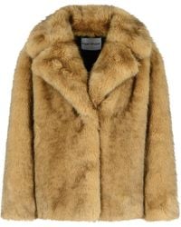 Stand Studio - 'Valentina' Faux Fur Jacket - Lyst