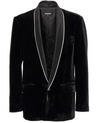 DSquared² - 'Velvet Sexy Palm Beach' Blazer - Lyst